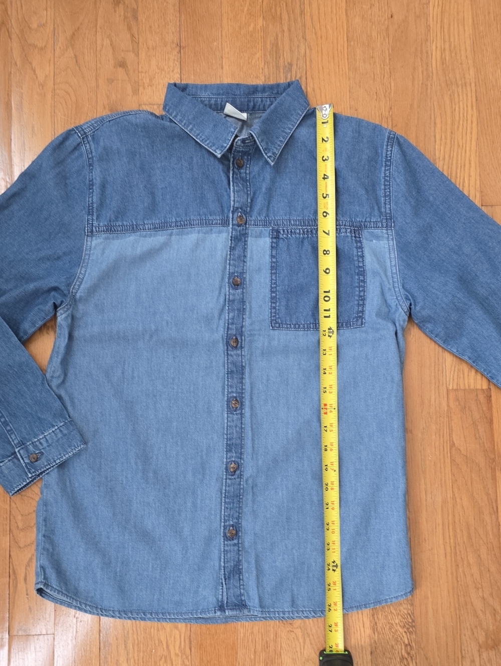 PACSUN BRAND GIRL'S PLUS JEAN LONG SLEEVES FRONT BUTTON SHIRT JACKET SIZE XXL - Picture 10 of 14